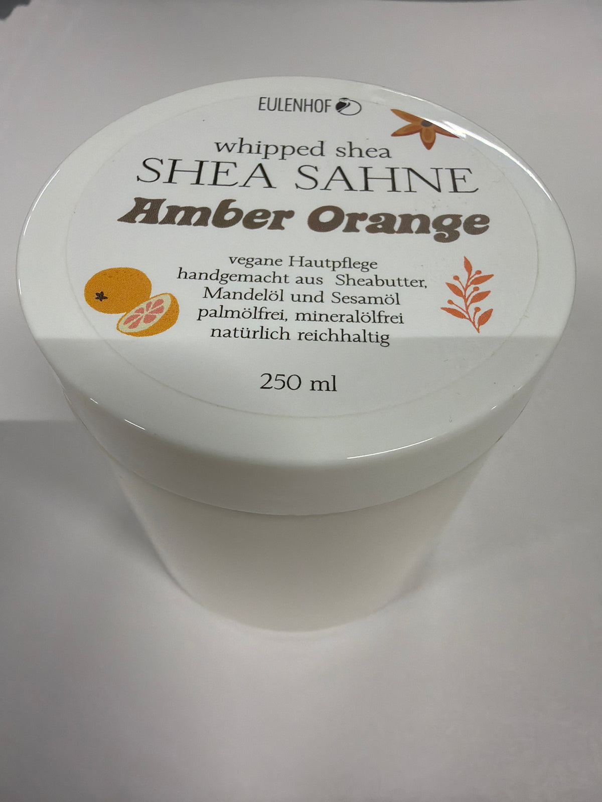 Shea Sahne Amber Orange