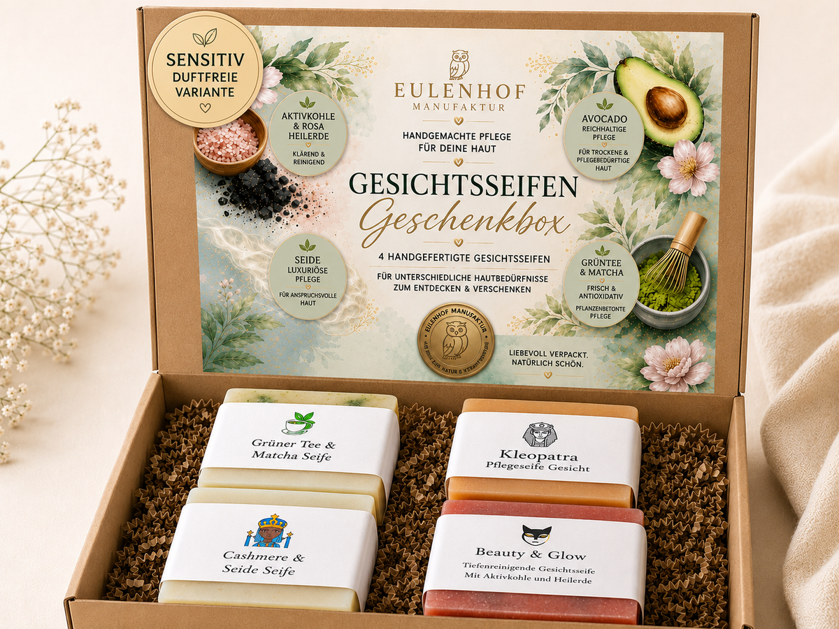 Beauty & Glow Geschenkbox | 4 Gesichtsseifen