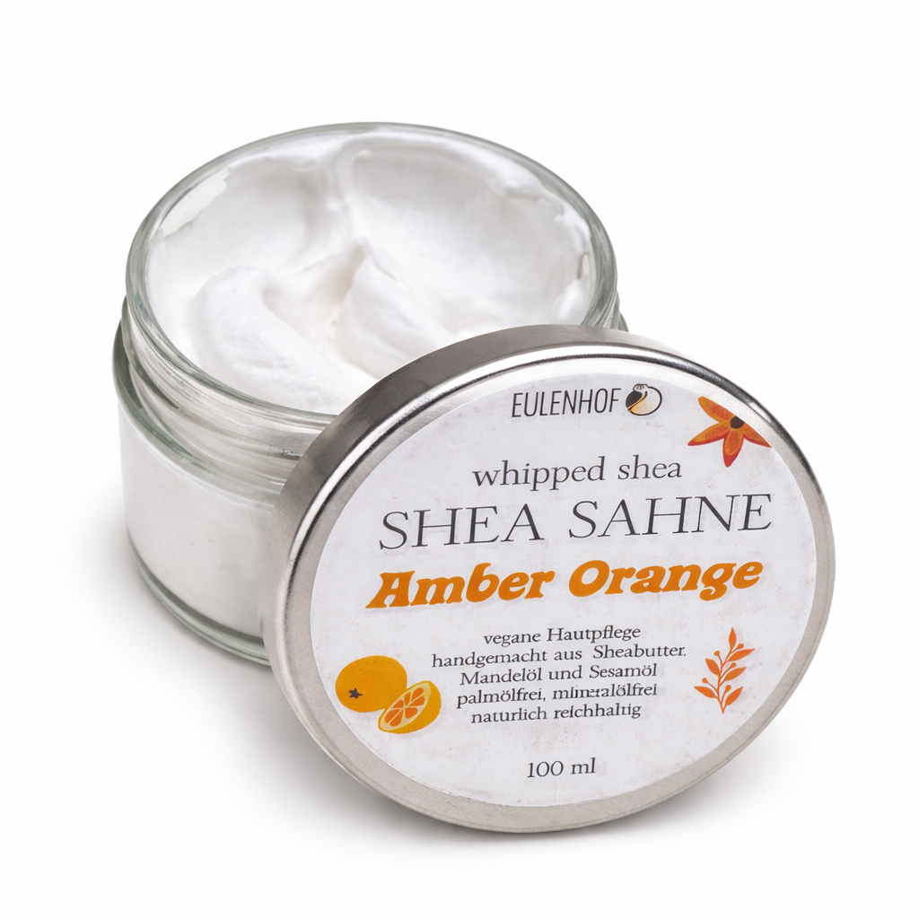 Shea Sahne Amber Orange