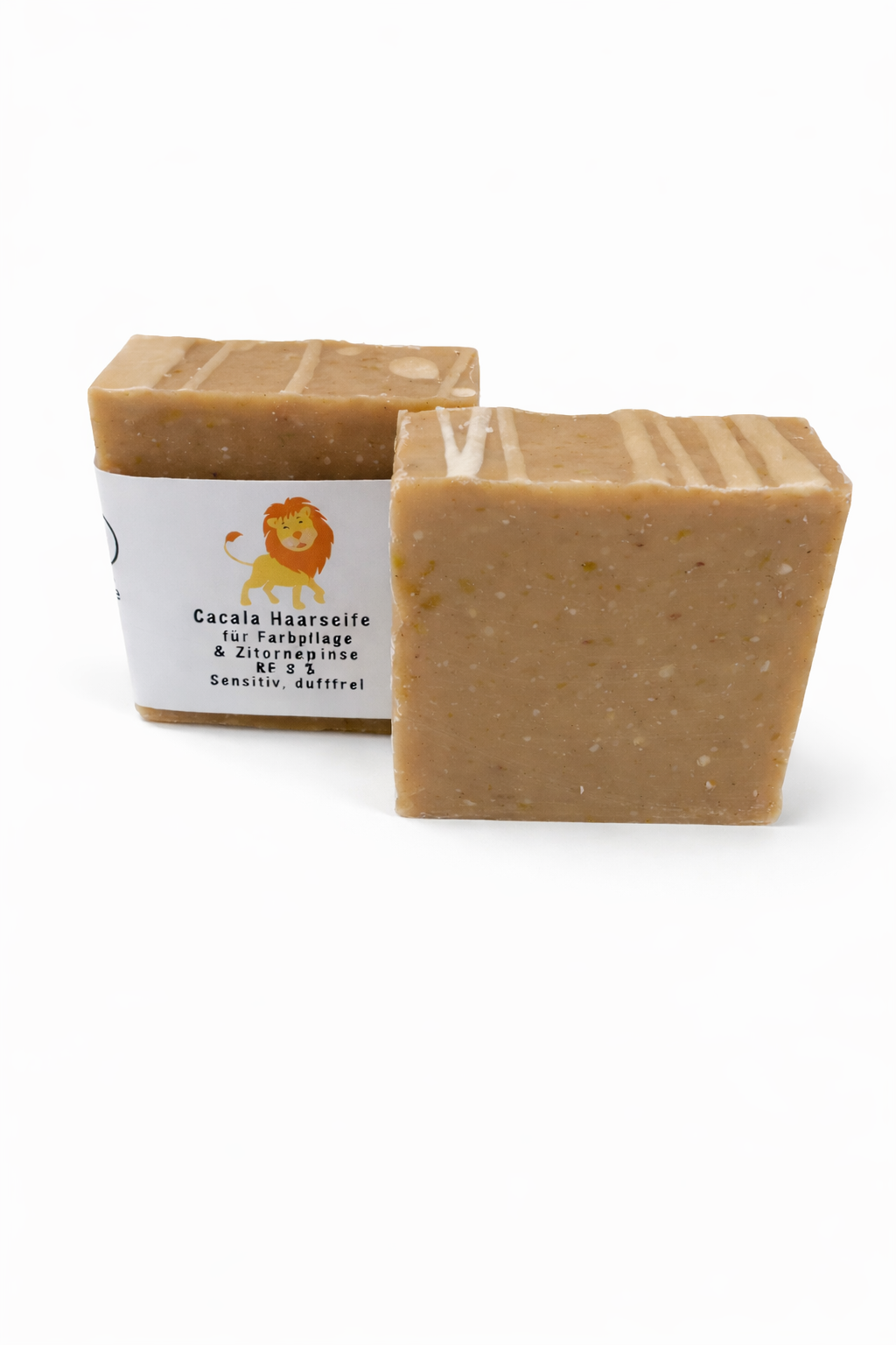 Cassia hair soap for light and blonde hair