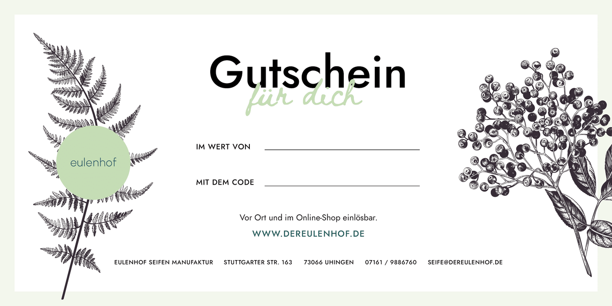 Gutschein / Geschenkgutschein