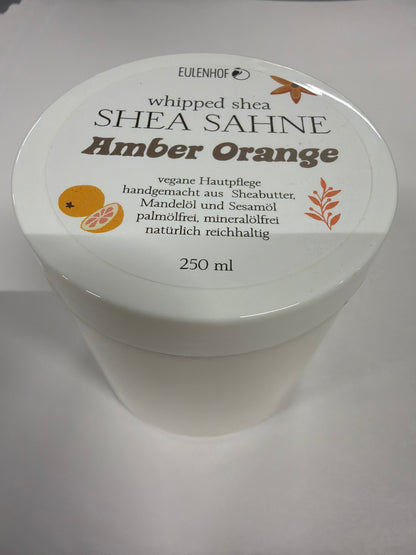 Shea Sahne Amber Orange
