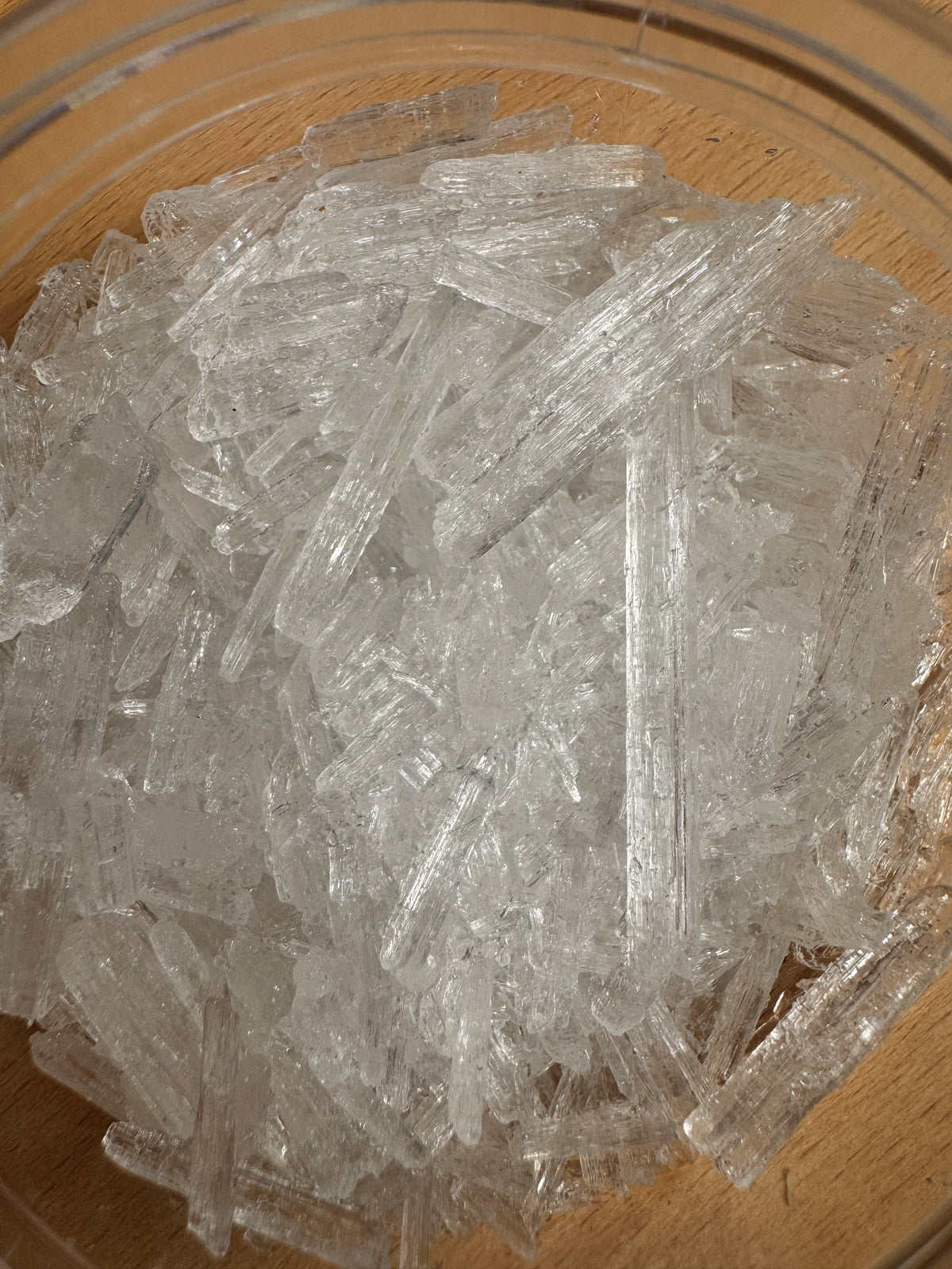 Menthol Kristalle