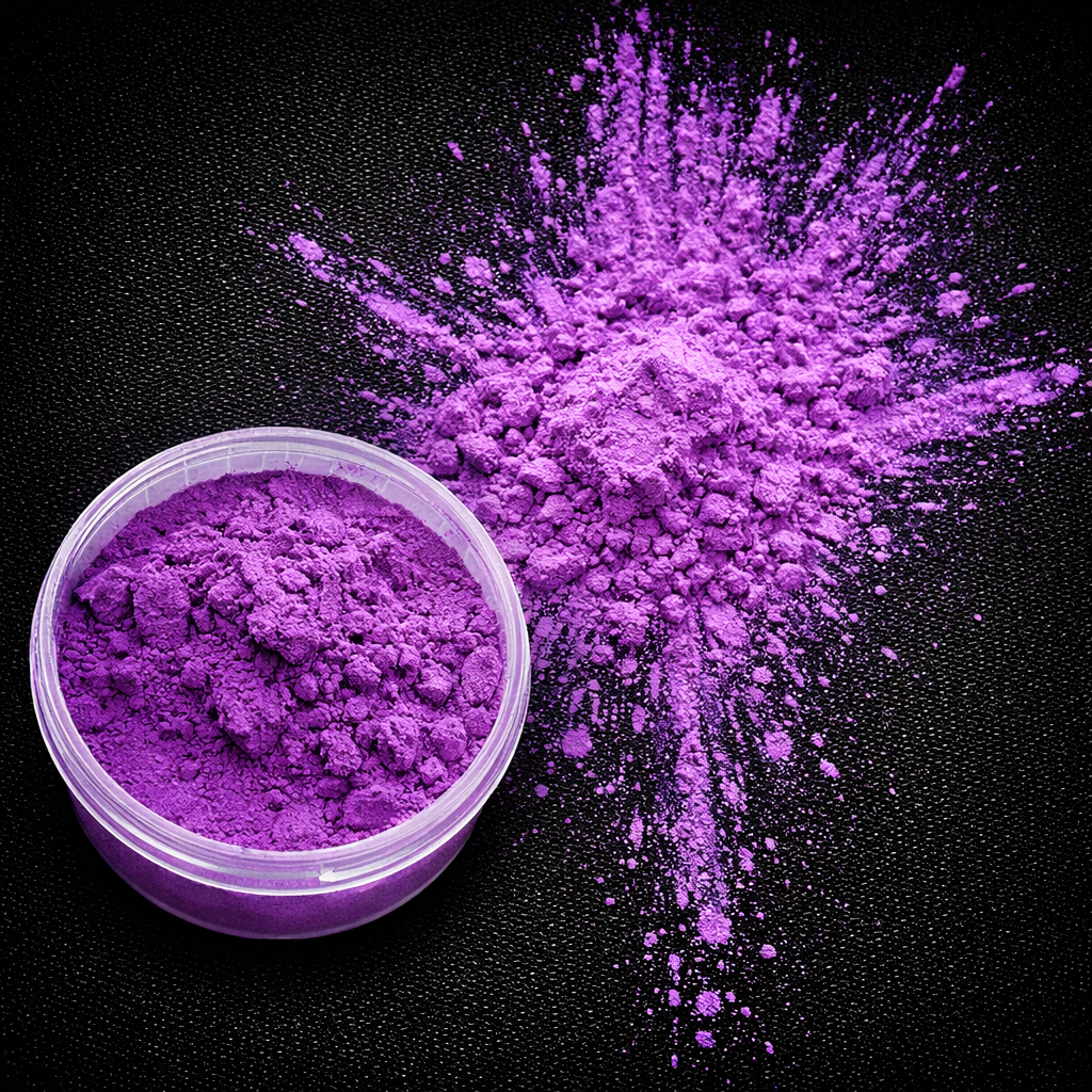 Pizzazz Mica Perlglanzpigment in leuchtendem Lila für Seife, Kosmetik und DIY 